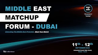 Middle East Matchup Forum 2023 by CenBiz Global