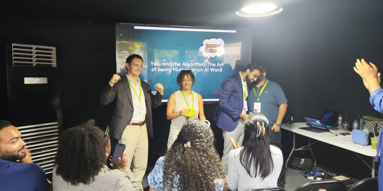 “Yes, And the Algorithm”: Finding Humanity in an AI-Driven World Through Improv